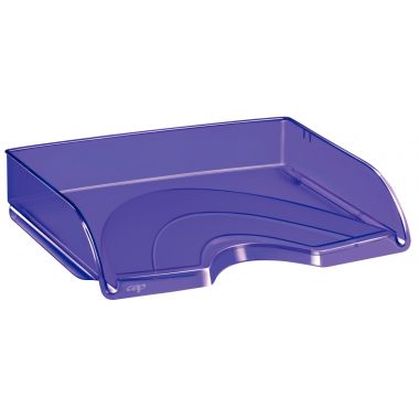 Corbeille à courrier à l'italienne HAPPY violette