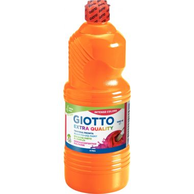 Giotto - Flacon de 1L de gouache liquide GIOTTO coloris orange - F53340500