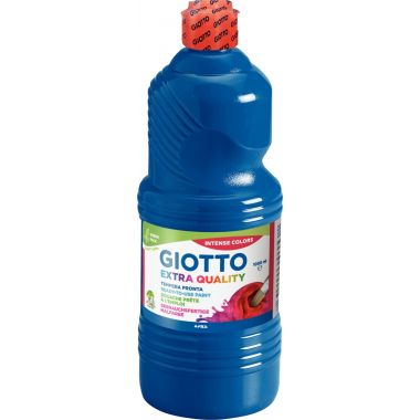 Giotto - Flacon de 1L de gouache liquide GIOTTO, coloris bleu - F53341700