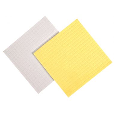 Lot de 800 carrés adhésifs double face 3D assortis