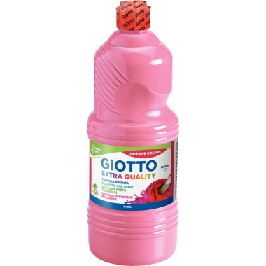 Giotto - Flacon de 1L de gouache liquide GIOTTO coloris rose - F533406