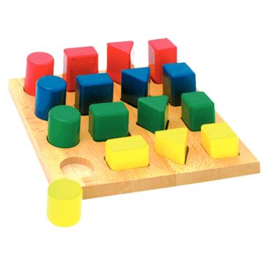 Encastrement GEOBOIS tailles, formes et couleurs