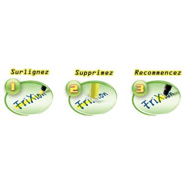 Surligneur Frixion jaune