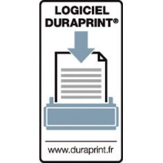 Boîte de 200 étiquettes planches d'insertion Badgemaker