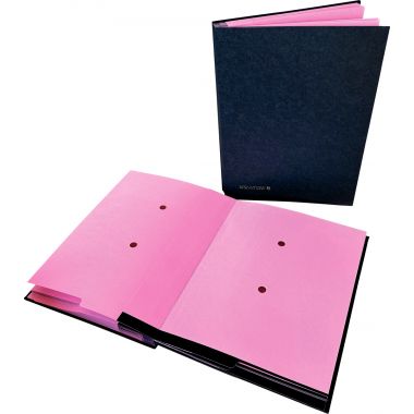 Extendos - Parapheur 24 compartiments, couverture papier, noir - 233.24PAP02