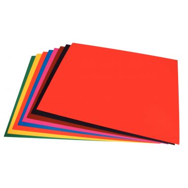 Paquet de 25 feuilles CARTA 210g 50x70cm assortis