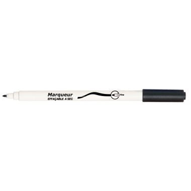 Feutre tableau blanc MBudget pointe fine noir