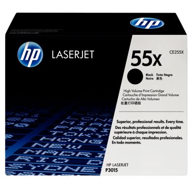 HP - Toner noir HP55X grande capacité - CE255X