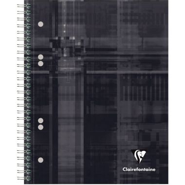 Reliure intégrale BIND'O BLOCK 180 pages perforées, format A5+, quadrillé 5x5