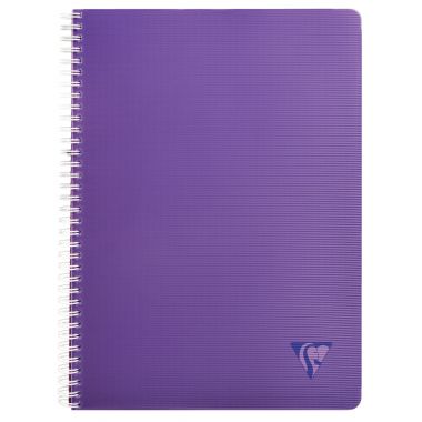Cahier à reliure intégrale 180 pages LINICOLOR INTENSIVE, format A4, quadrillé 5x5