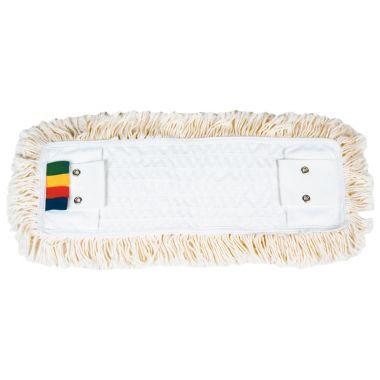Frange languette / poche coton 40cm