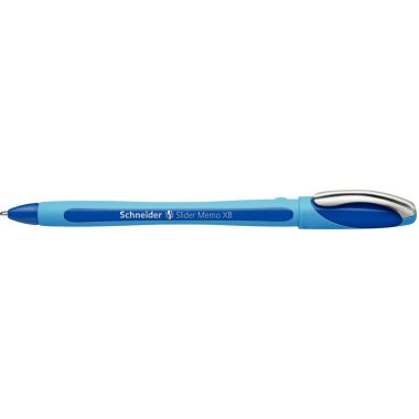 Stylo bille Slider mémo bleu