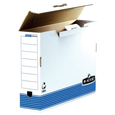 Paquet de 10 boites d'archives 31x43cm dos 10cm blanches