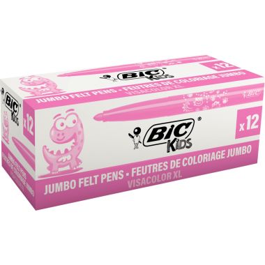 Boîte de 12 feutres Visacolor XL rose