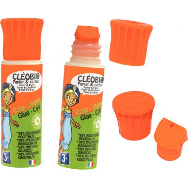 Flacon de colle 25g Cléobio embout plastique