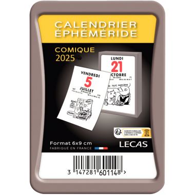 Bloc éphéméride comique