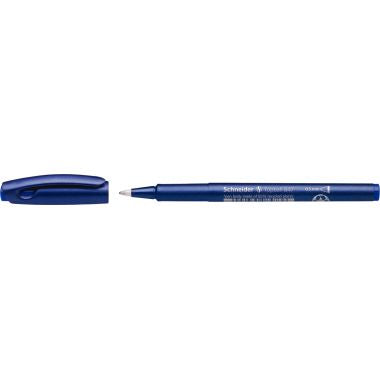 Roller pointe plastique 0,5mm bleu
