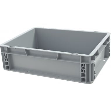 Bac de manutention 10L 40x30x12cm gris