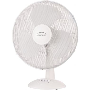 Ventilateur de table blanc diamètre 40cm 45W
