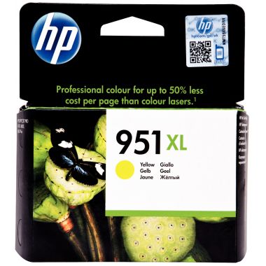 HP 951XL cartouche d'encre jaune grande capacité authentique (CN048AE)