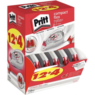 Boîte de 16 correcteurs jetable 4,2mmx10m dont 4 gratuits