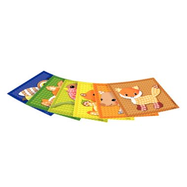 Lot de 30 cartes à décorer PLAYMAIS Mosaïc
