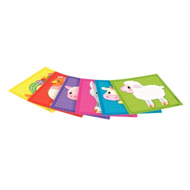 Lot de 30 cartes à décorer PLAYMAIS Mosaïc