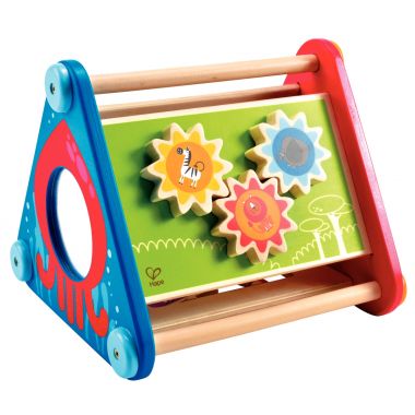 Triptyque d'activités en bois