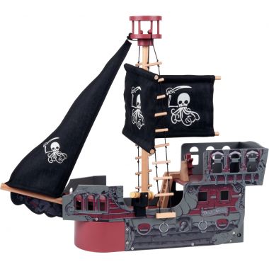 Bateau des pirates en bois PAPO