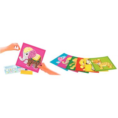 Lot de 30 cartes à décorer PLAYMAIS Mosaïc