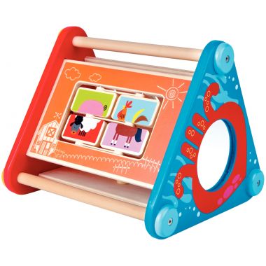 Triptyque d'activités en bois