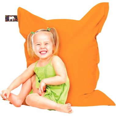 Coussin géant 140x140cm orange