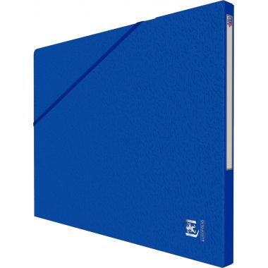 Carton de 10 chemises EUROFOLIO+ ALPINA, dos 15 mm, bleu