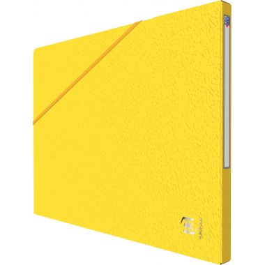 Carton de 10 chemises EUROFOLIO+ ALPINA, dos 15 mm, jaune