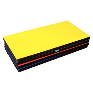 Tapis de sport 115x60x5cm jaune