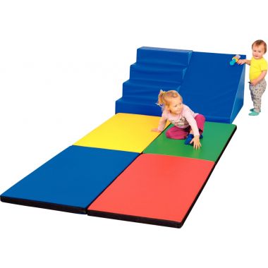 Tapis de sport 115x60x5cm bleu