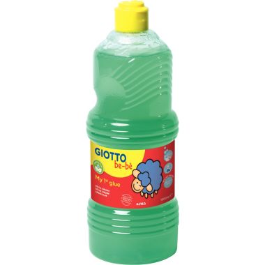 Flacon de colle 1L Giotto Bébé verte