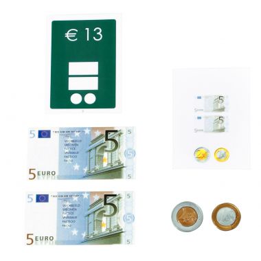 Boite de 25 cartes exercice monnaie n°1