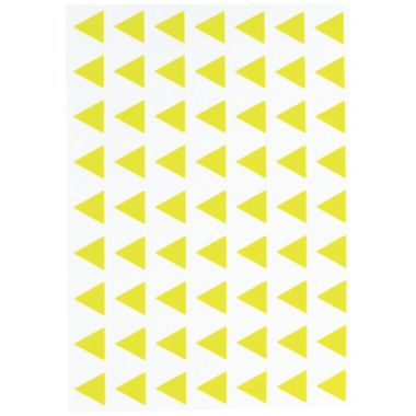 Pochette de 2520 maxi gommettes géométriques adhésives 16mm