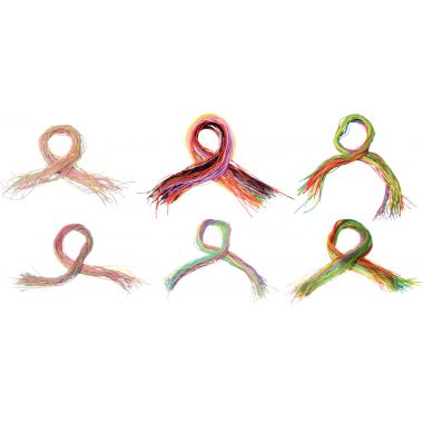 Sachet de 500 scoubidous coloris assortis