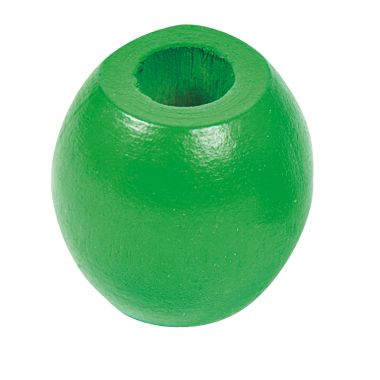 Boite de 130 grosses perles en bois coloris assortis