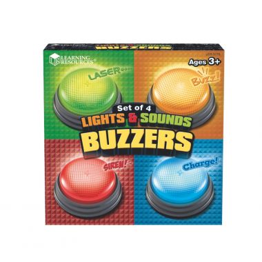 Boîte de 4 buzzers lumineux