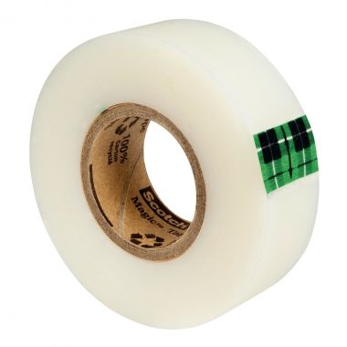 Scotch® - Rouleau adhésif Scotch Magic Green invisible 19mmx30m -  L1187