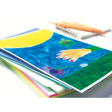 Fellowes - Boite de 100 pochettes à plastifier format 216x303mm pour document A4 ép 75/80µ - 6003201