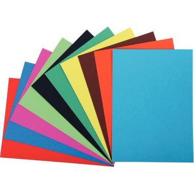 Paquet de 250 feuilles CARTA 270g 21x29,7cm assortis