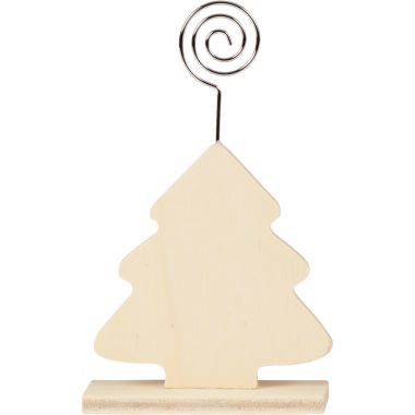 Lot de 6 porte-photos sapin en bois