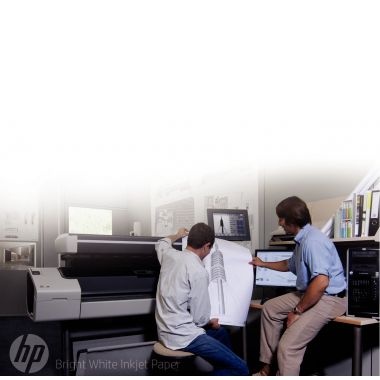 Rouleau Papier HP C6030C 130g A0+