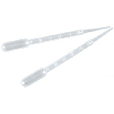 Lot de 10 pipettes compte goutte 3 ml graduées
