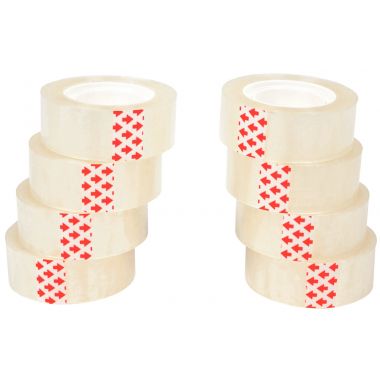 Wonday - Lot de 8 rouleaux adhésifs transparents 19mmx33m - FAD100311