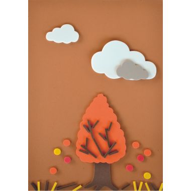Kit de 540 pièces les 4 saisons en mousse de caoutchouc